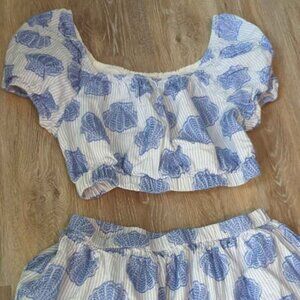 Happily grey kids size youth large 2‎ piece outfit